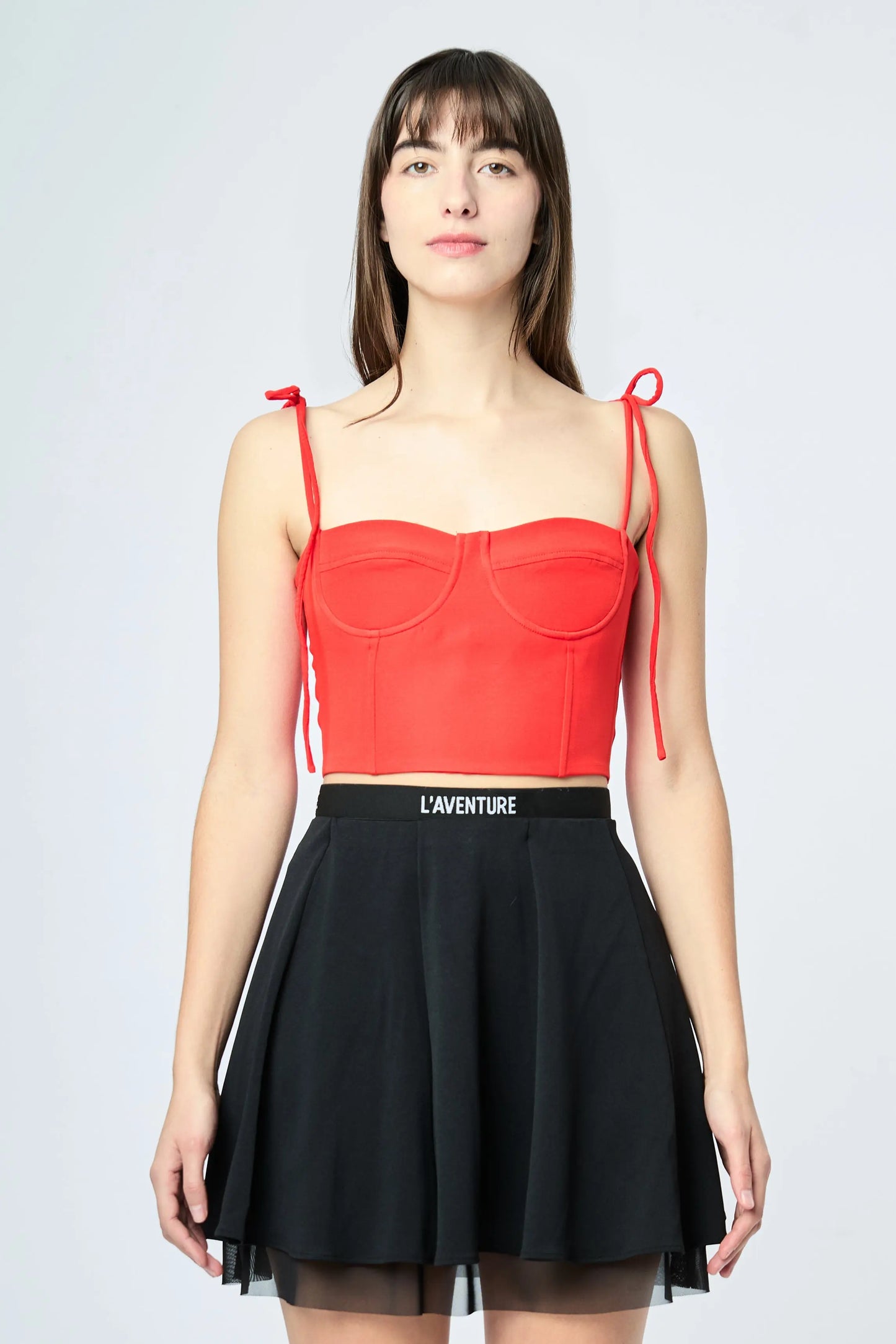 Bustier L'AVENTURE color rojo clasico