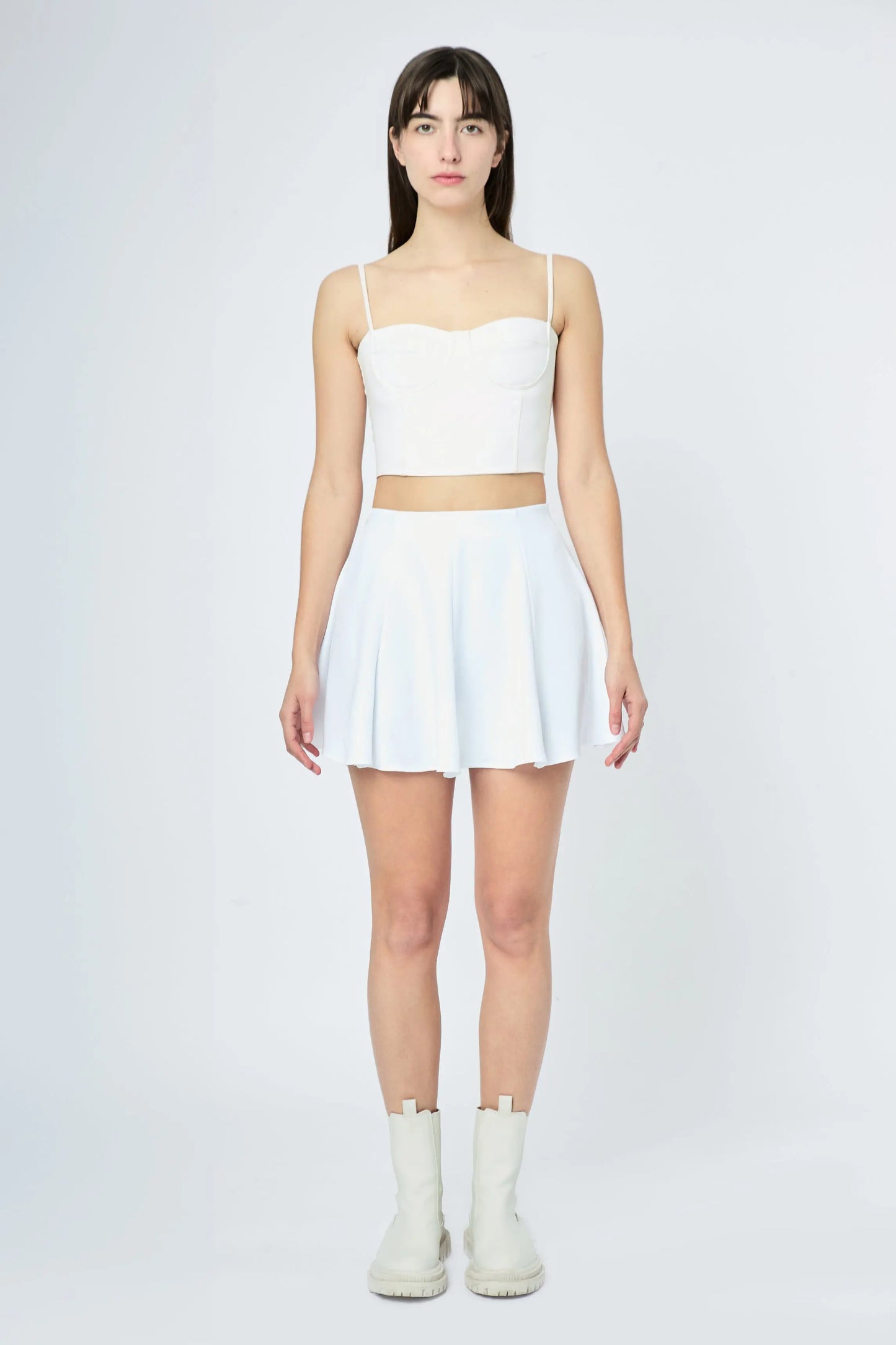 FALDA MINI CLASSIC BLANCA - L'AVENTURE Argentina