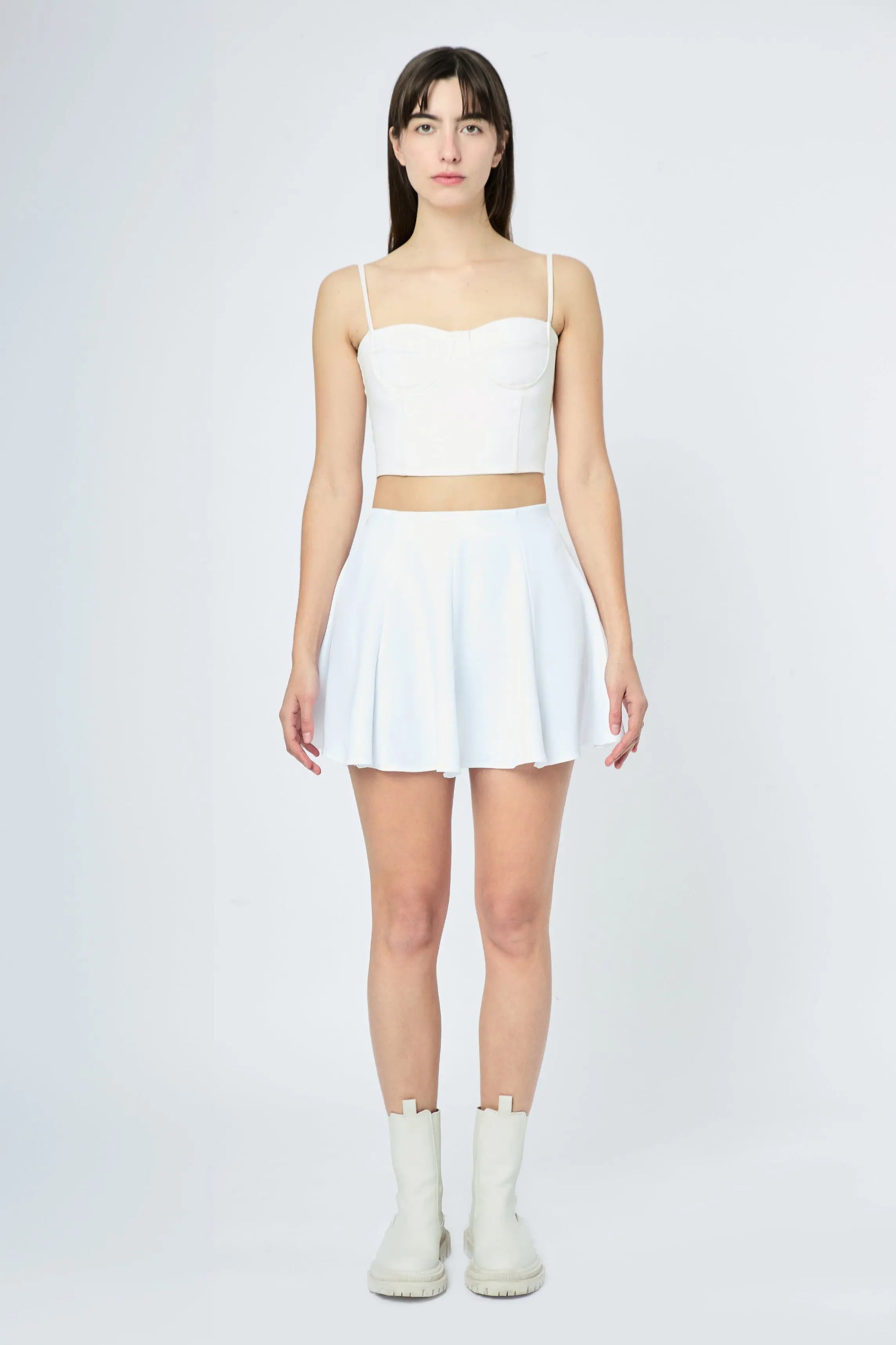 FALDA MINI CLASSIC BLANCA - L'AVENTURE Argentina