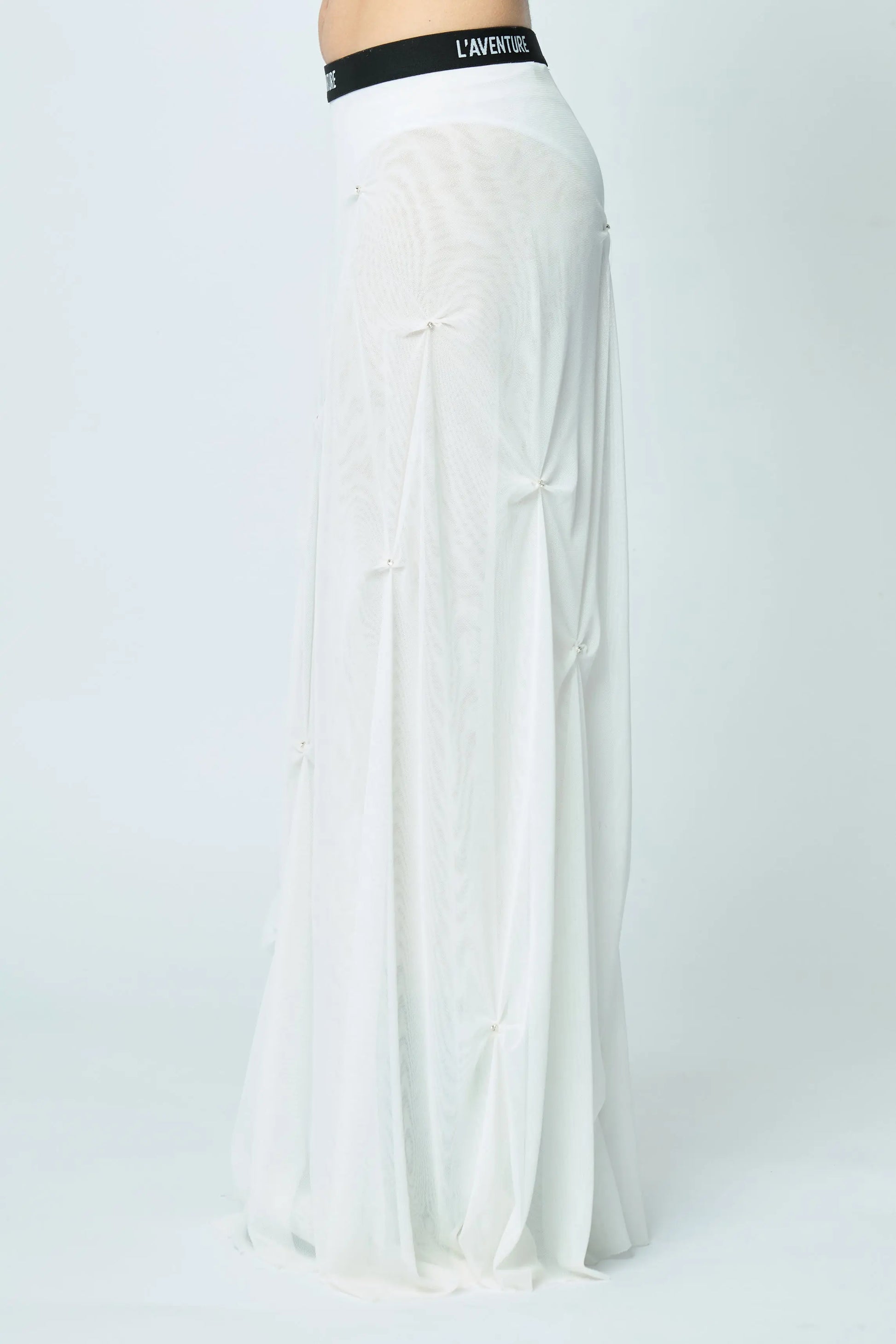 FALDA LARGA DRAPEADA DE TULL - EDICION LIMITADA - L'AVENTURE Argentina