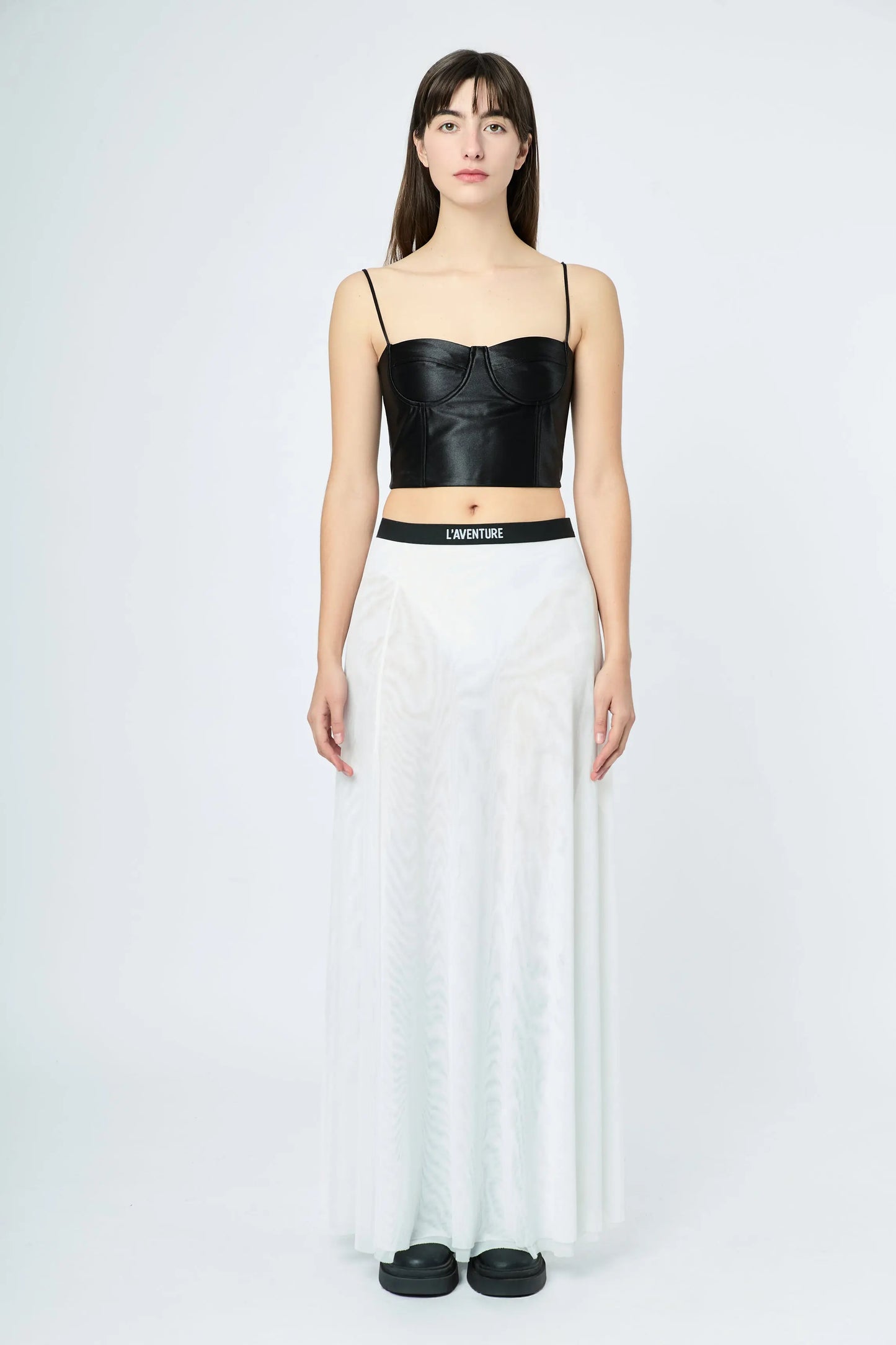 FALDA CUT-OUT BLANCO - L'AVENTURE Argentina